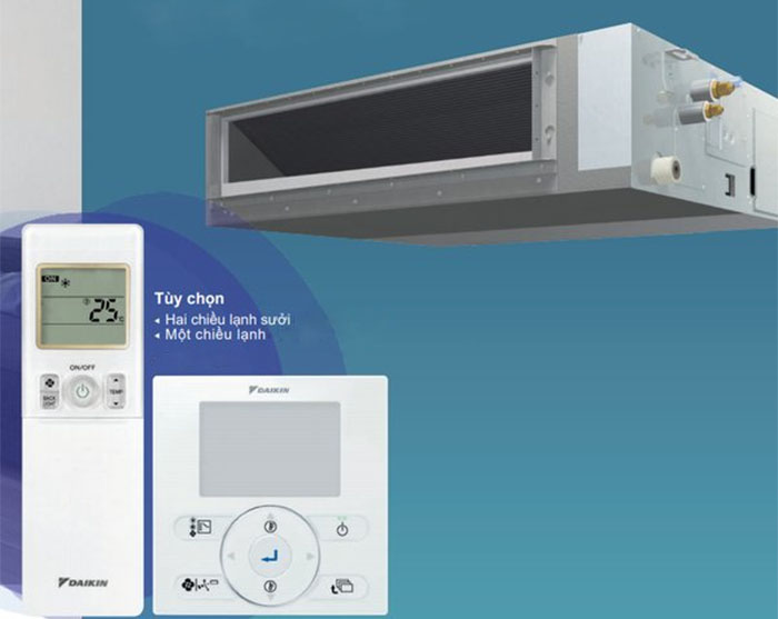 Dàn Lạnh Điều Hòa Nối Ống Gió Multi Daikin Inverter 1 Chiều 24.000BTU (FMA71RVMV) điều khiển