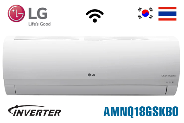 LG AMNQ18GSKB0, Điều hòa multi LG treo tường 1 chiều 18000BTU